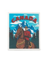 Canada Mountie Dishcloth