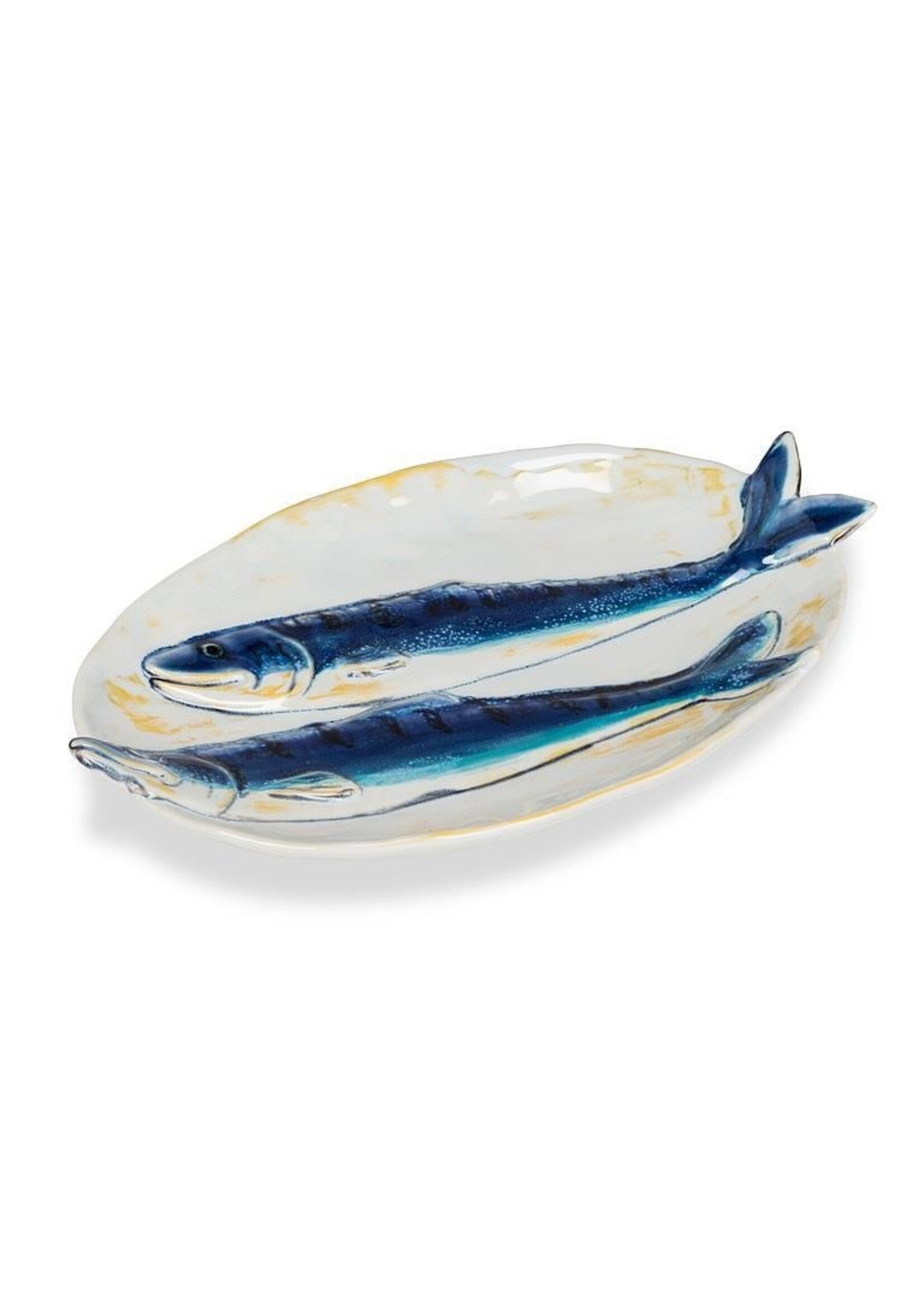 Oval Double Fish Plate - 5 X 8"
