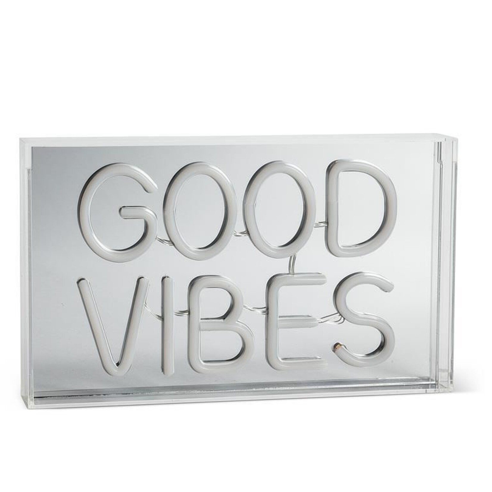 Good Vibes Neon LED Sign - 7 X 12"