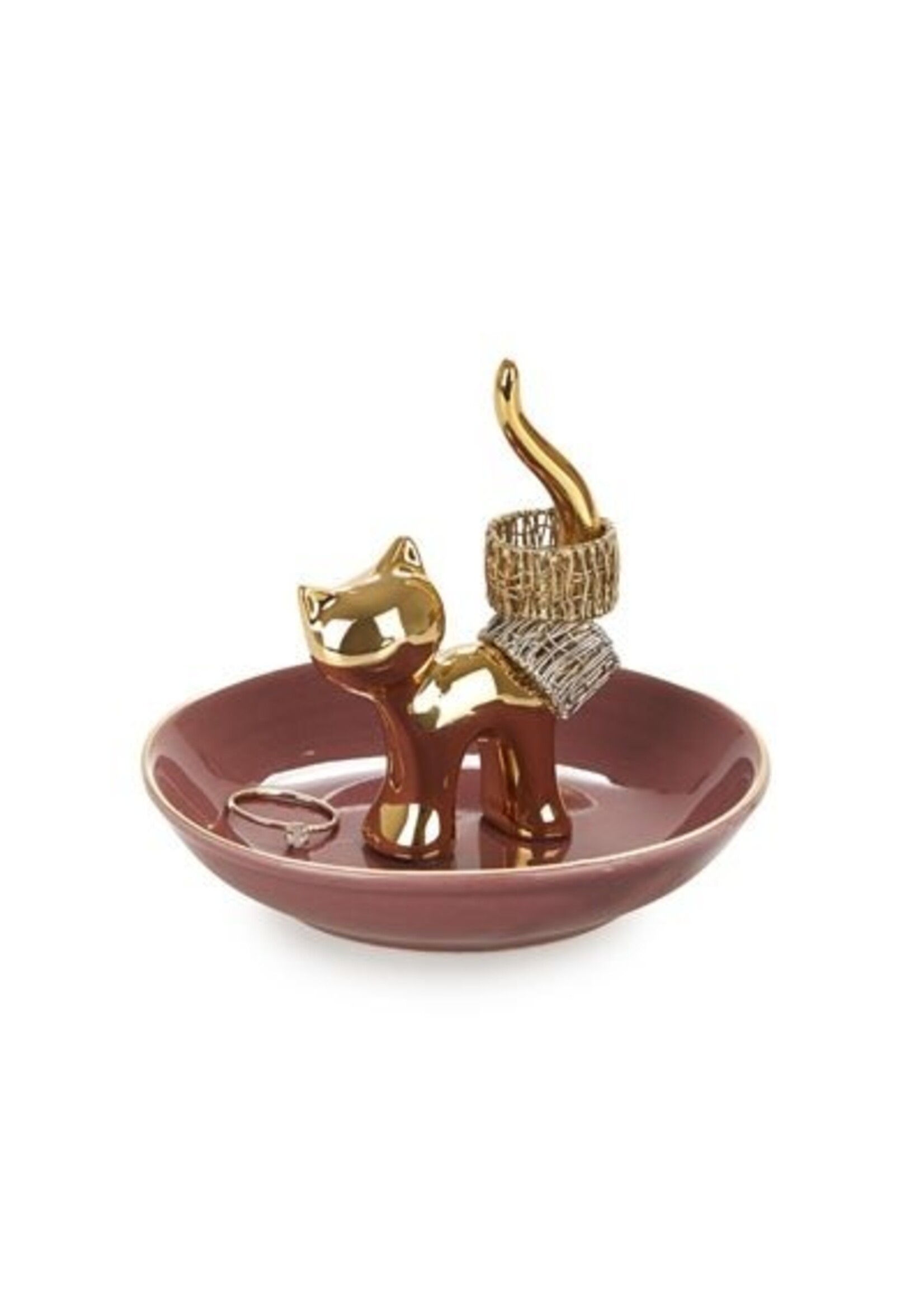 Gatto Ring Holder - Gold