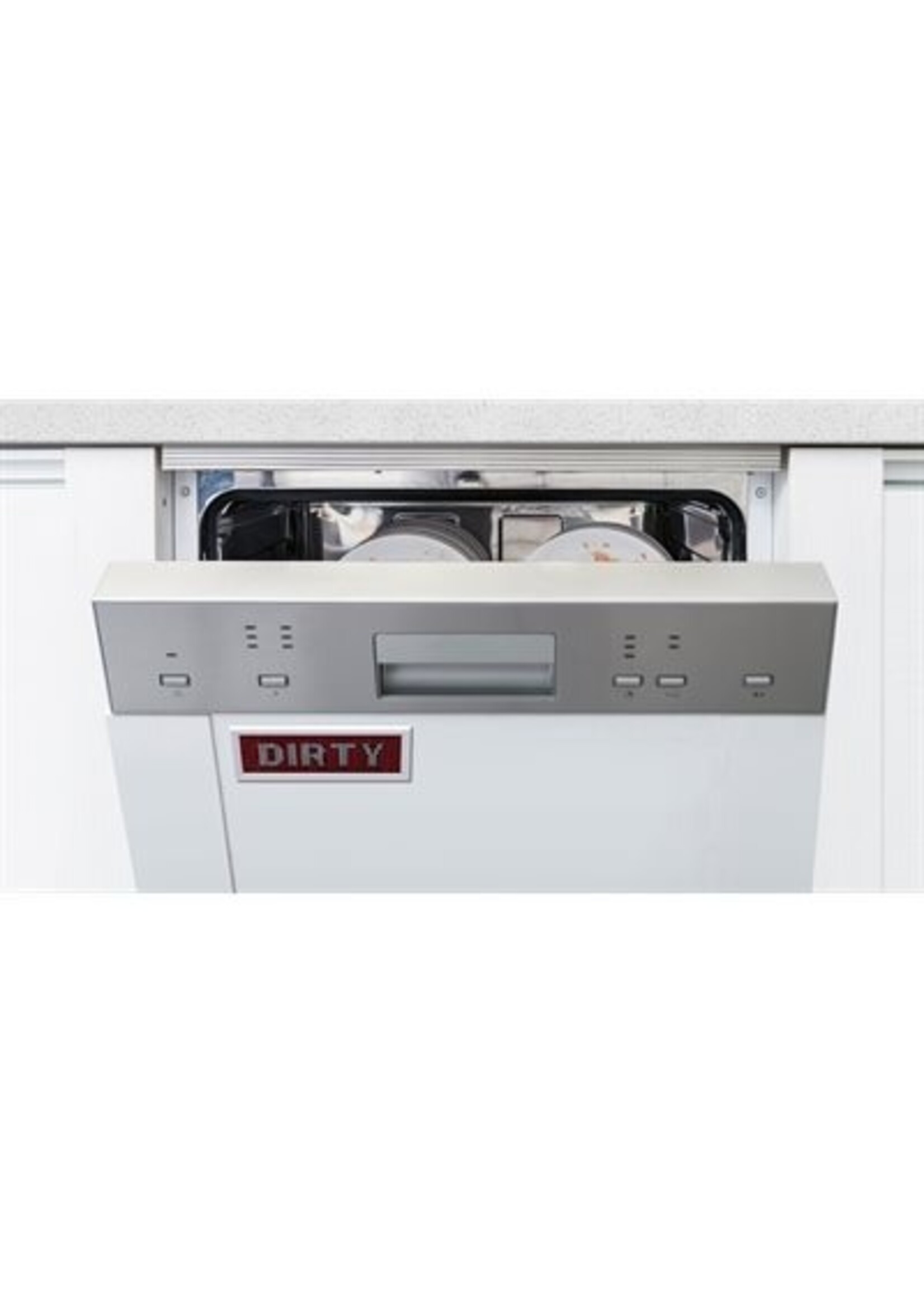 DishDash Dishwasher Sign - Red/Green