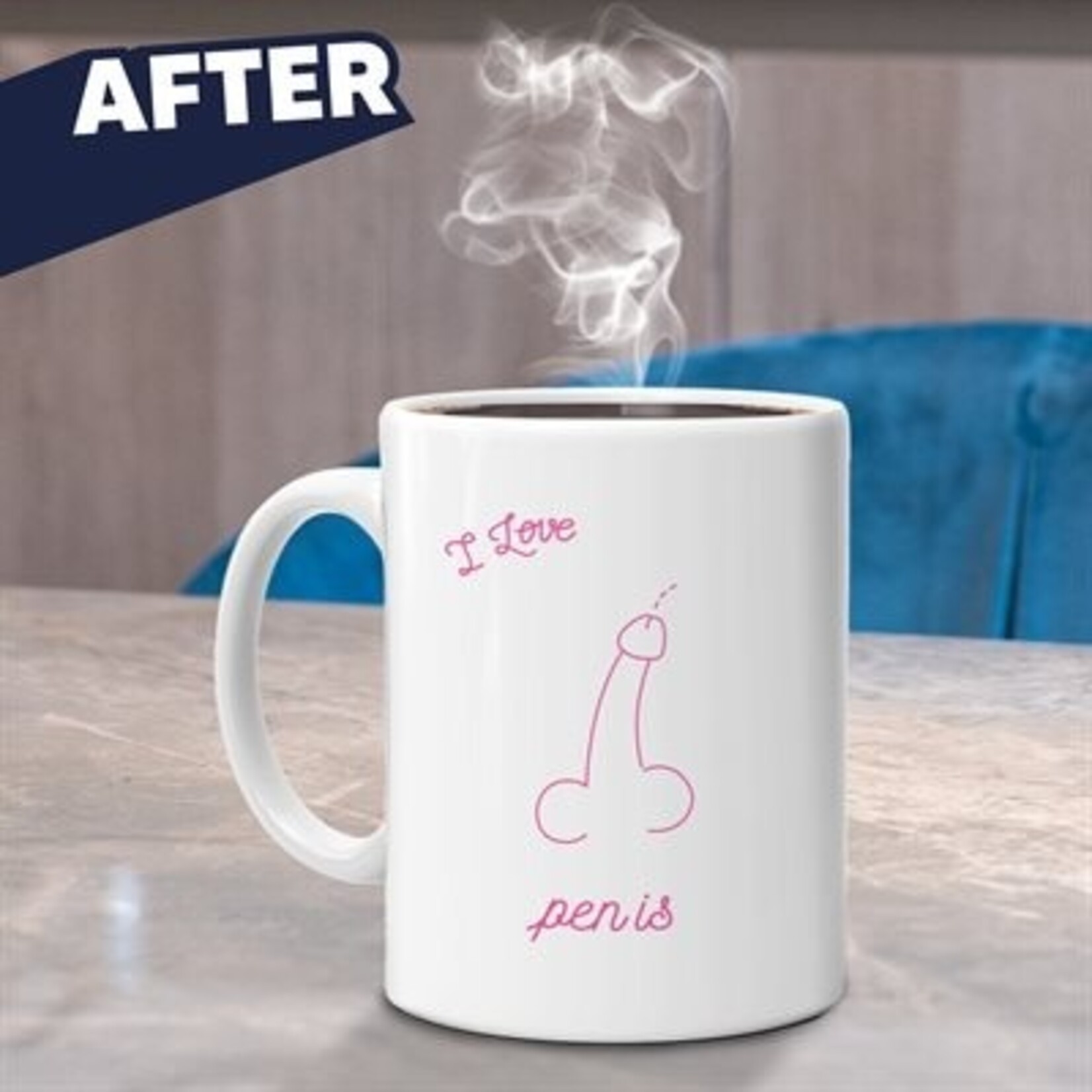 Rude Heat Change Mug