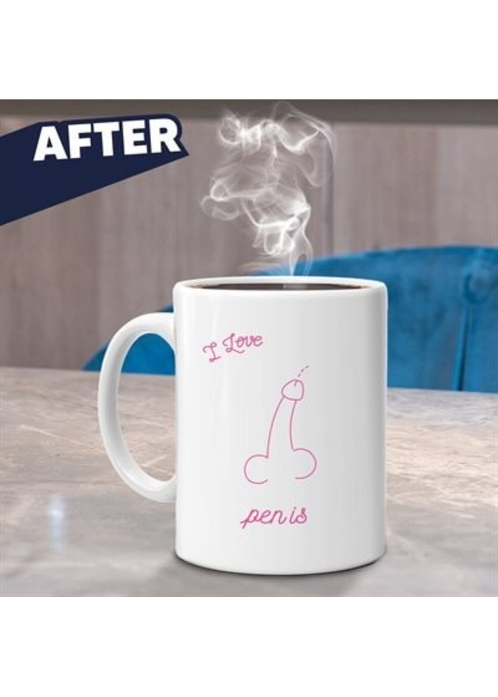 Rude Heat Change Mug