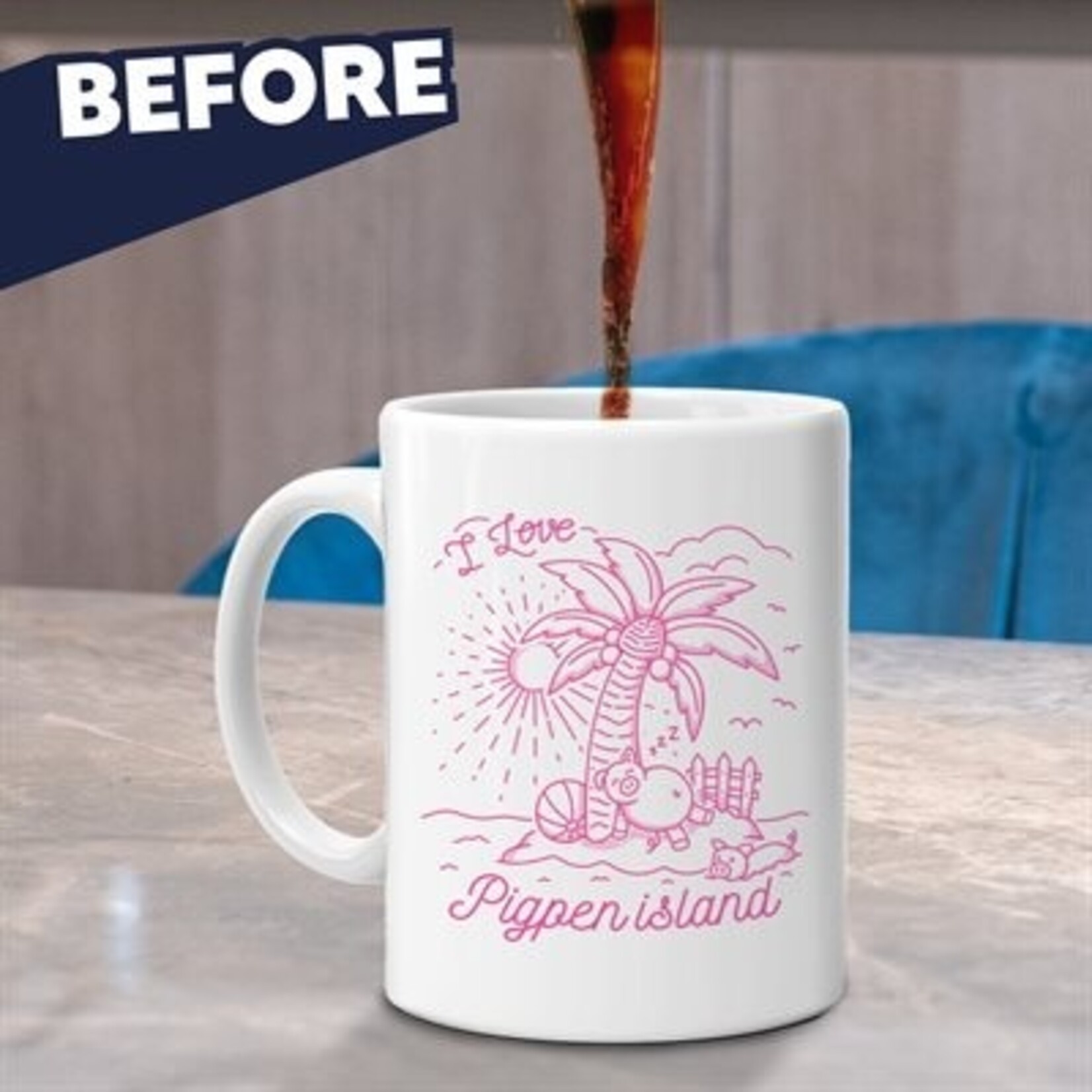 Rude Heat Change Mug
