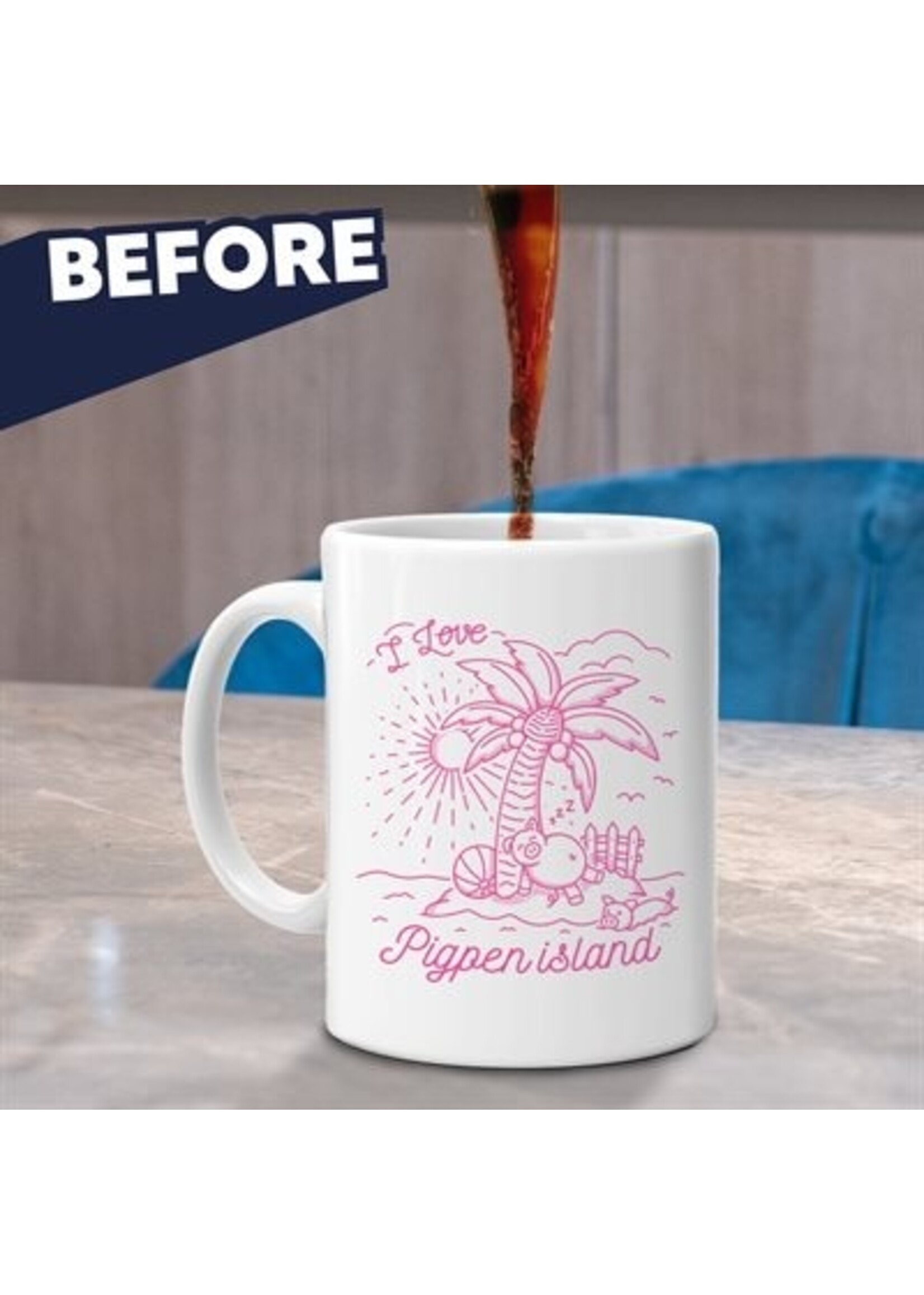 Rude Heat Change Mug