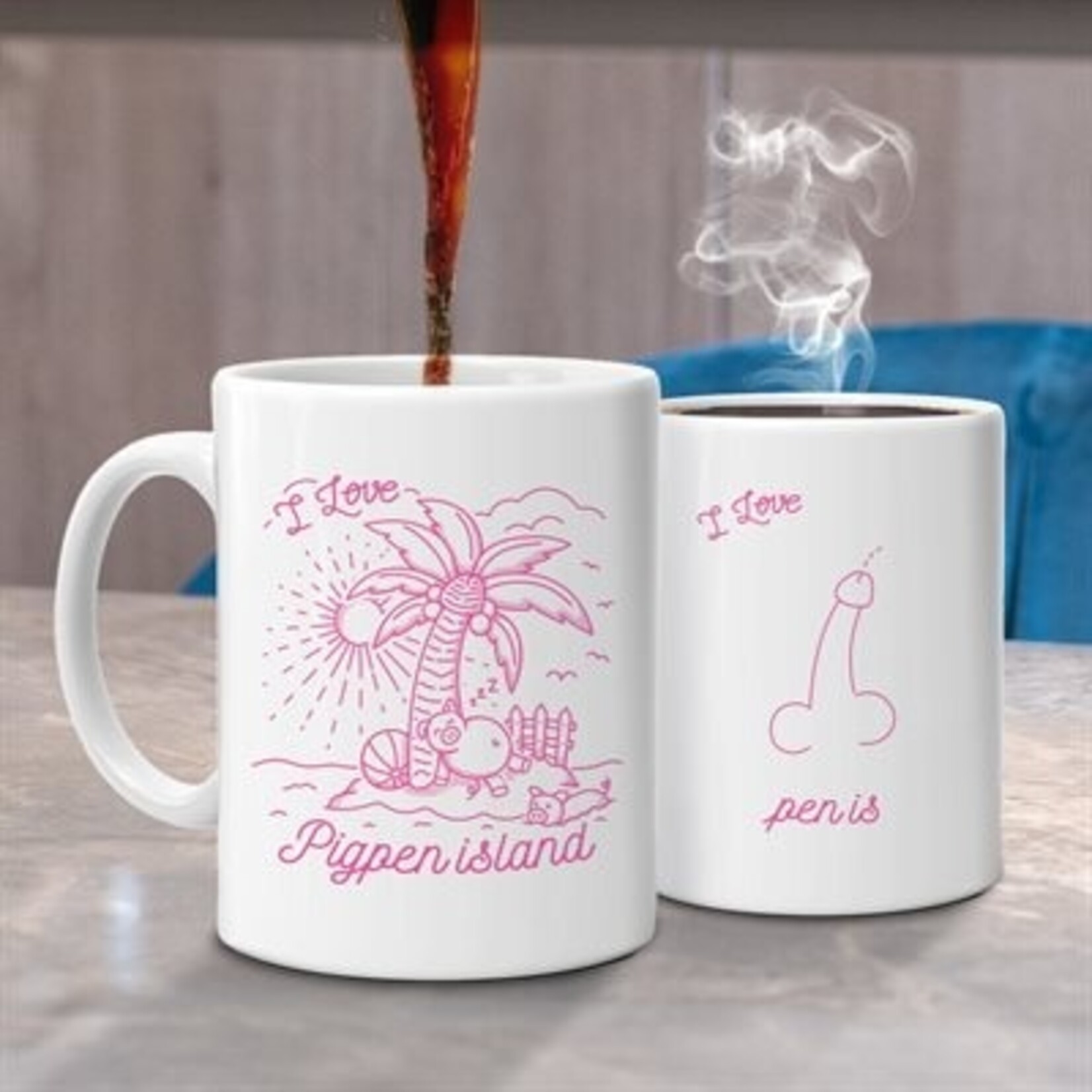 Rude Heat Change Mug