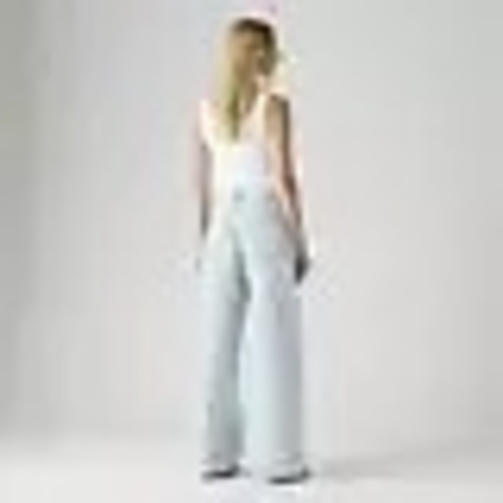 Levi Strauss Canada A87010008 - XL Baggy Straight Linen + Denim Women's Jeans