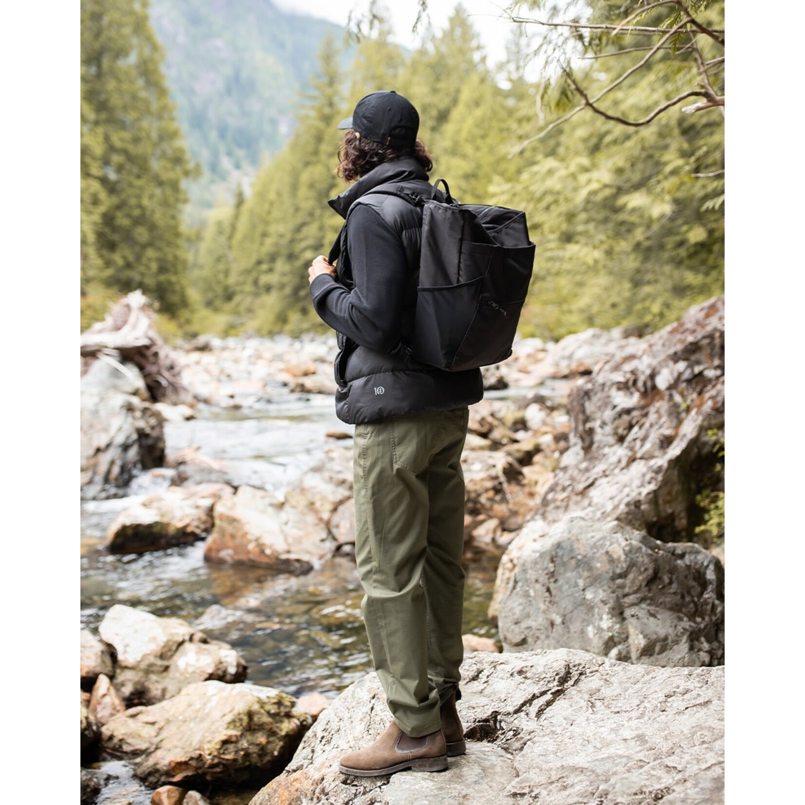 Tentree TAU6249 - Gibsons Tote Pack (Meteorite Black)