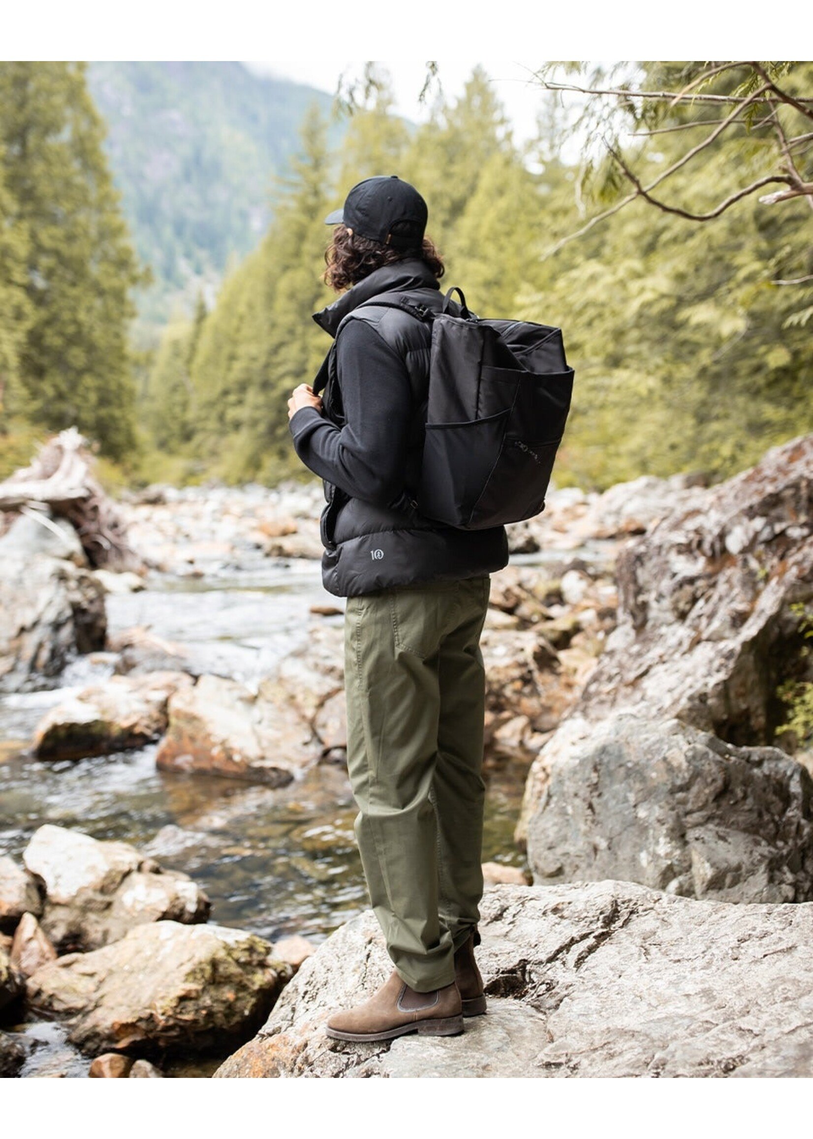 Tentree TAU6249 - Gibsons Tote Pack (Meteorite Black)