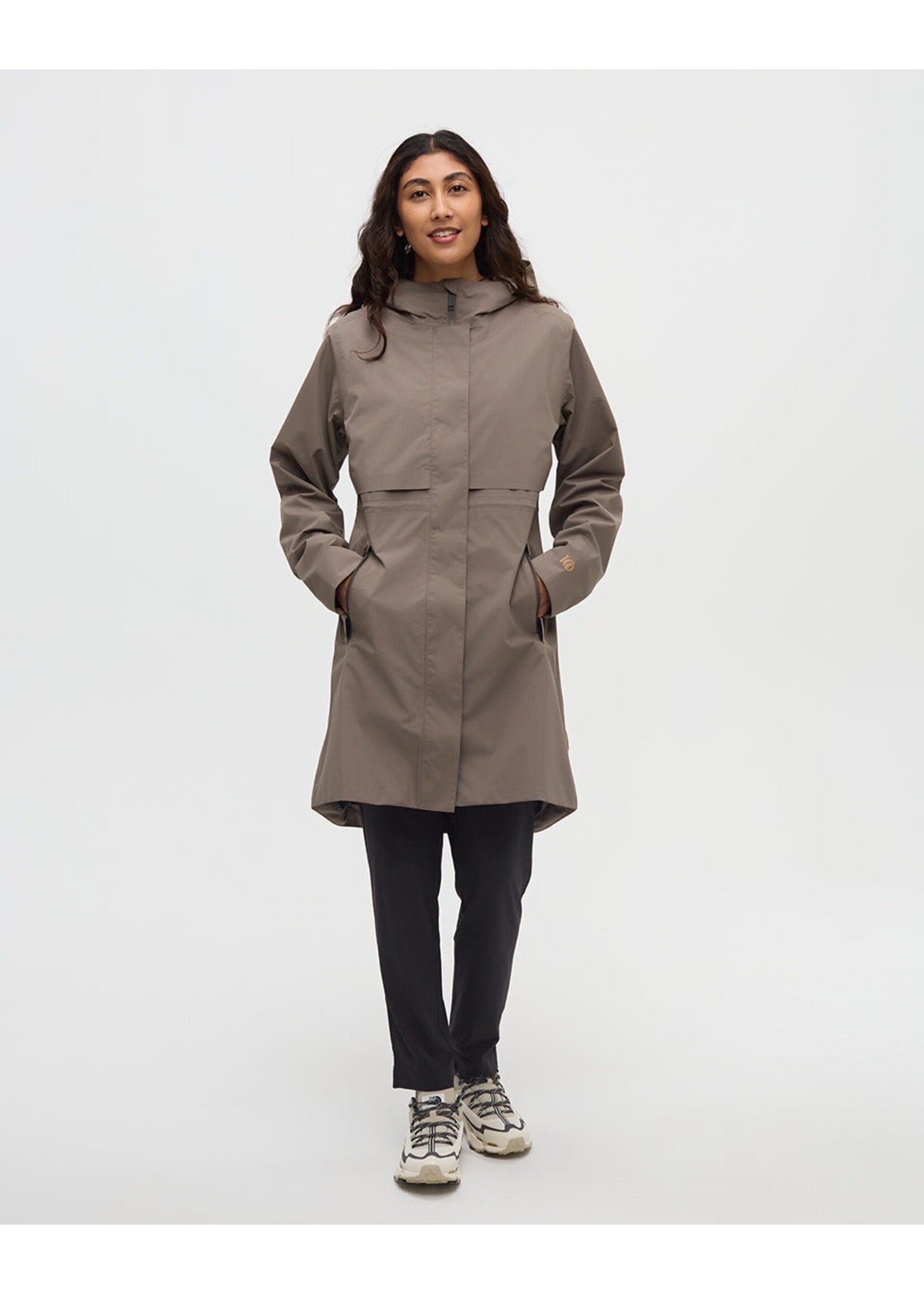 Tentree Women's Nimbus Long Rain Jacket