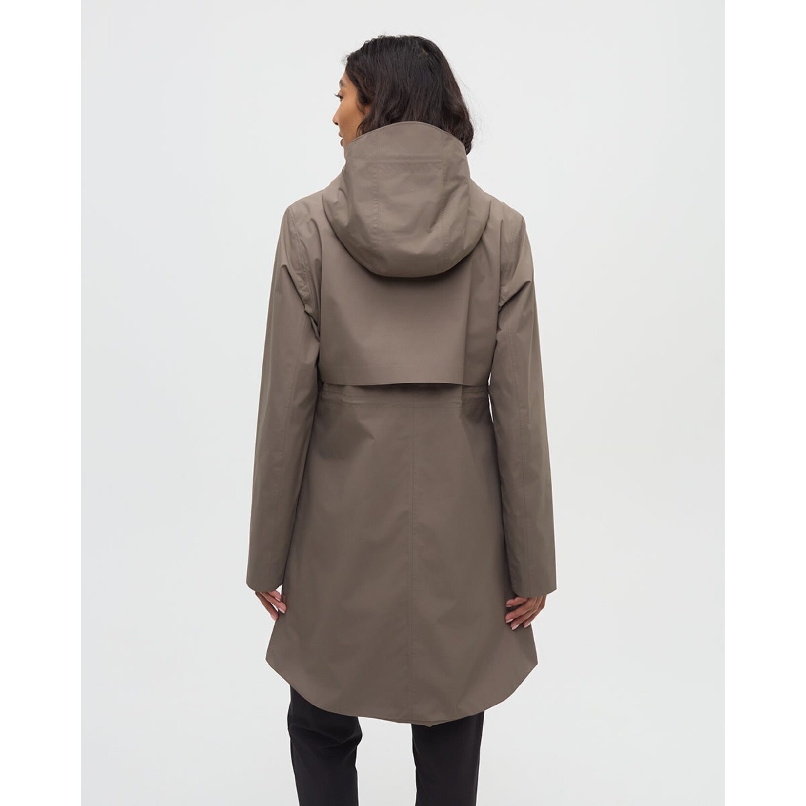 Tentree Women's Nimbus Long Rain Jacket