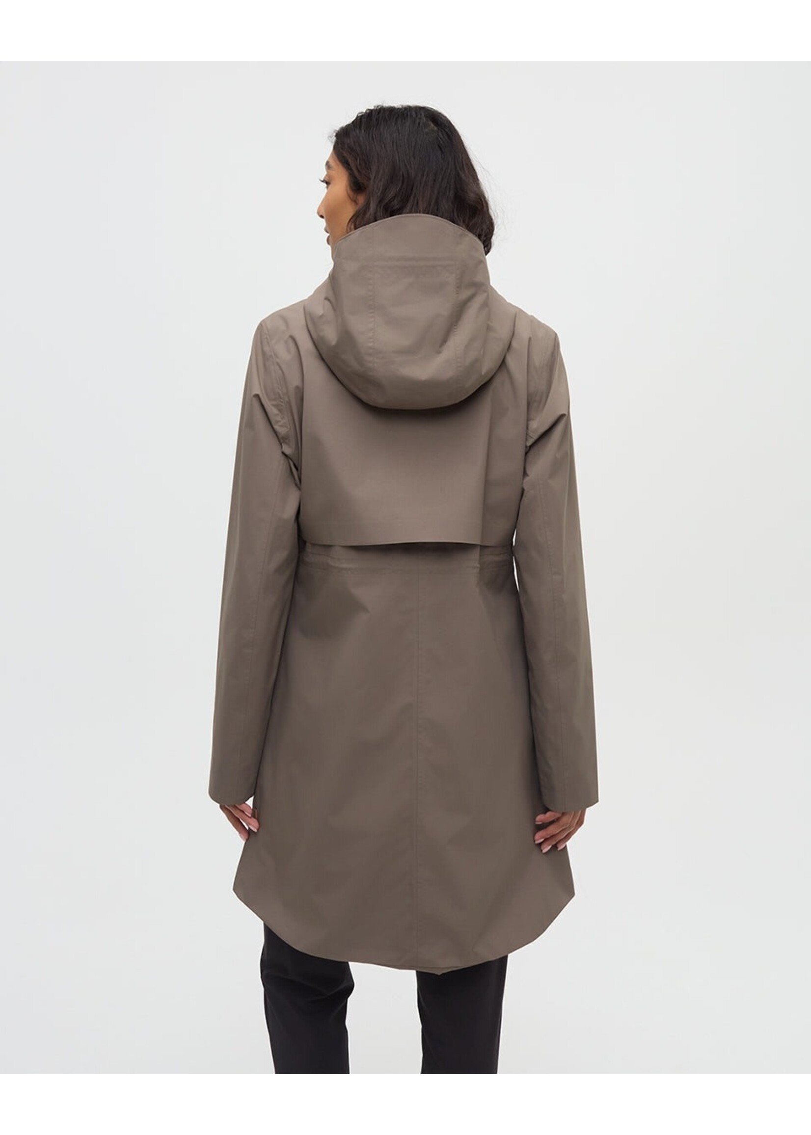 Tentree Women's Nimbus Long Rain Jacket