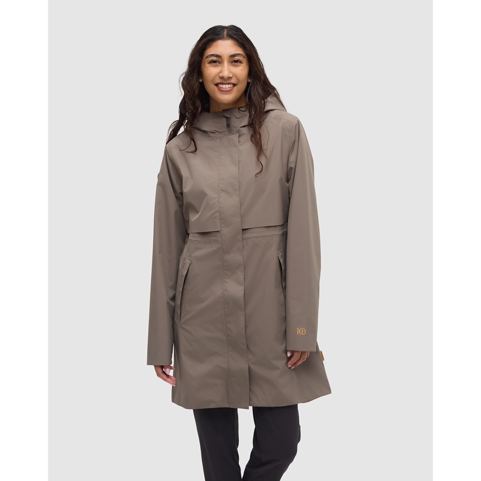 Tentree Women's Nimbus Long Rain Jacket