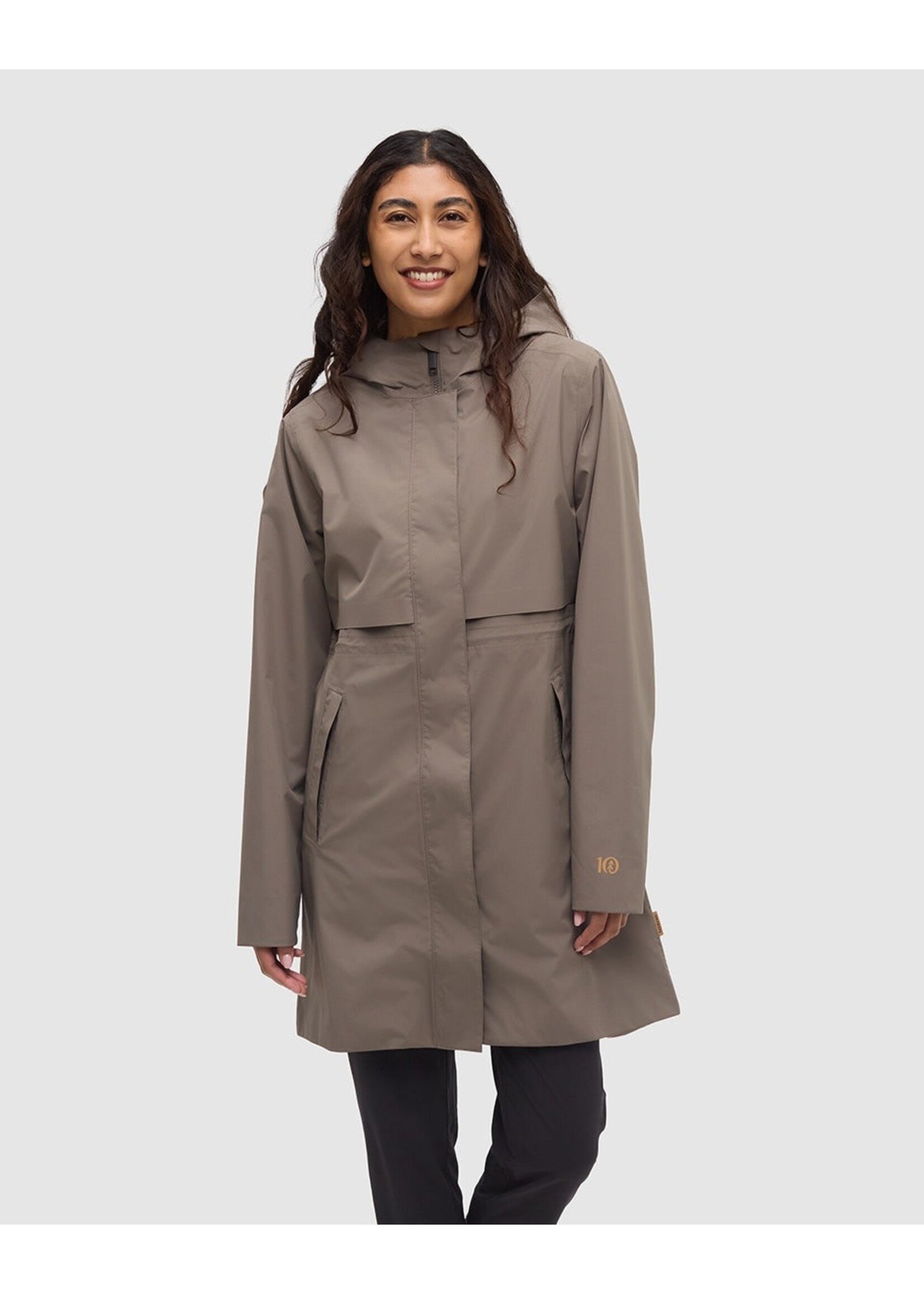 Tentree Women's Nimbus Long Rain Jacket