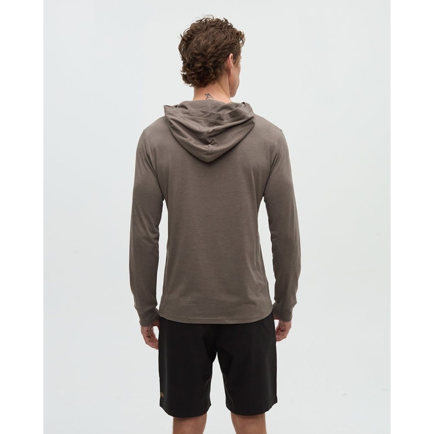 Tentree Men's Baker Hooded Longsleeve Shirt
