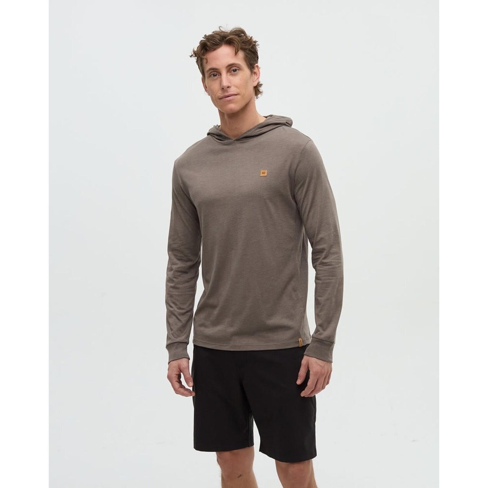 Tentree Men's Baker Hooded Longsleeve Shirt