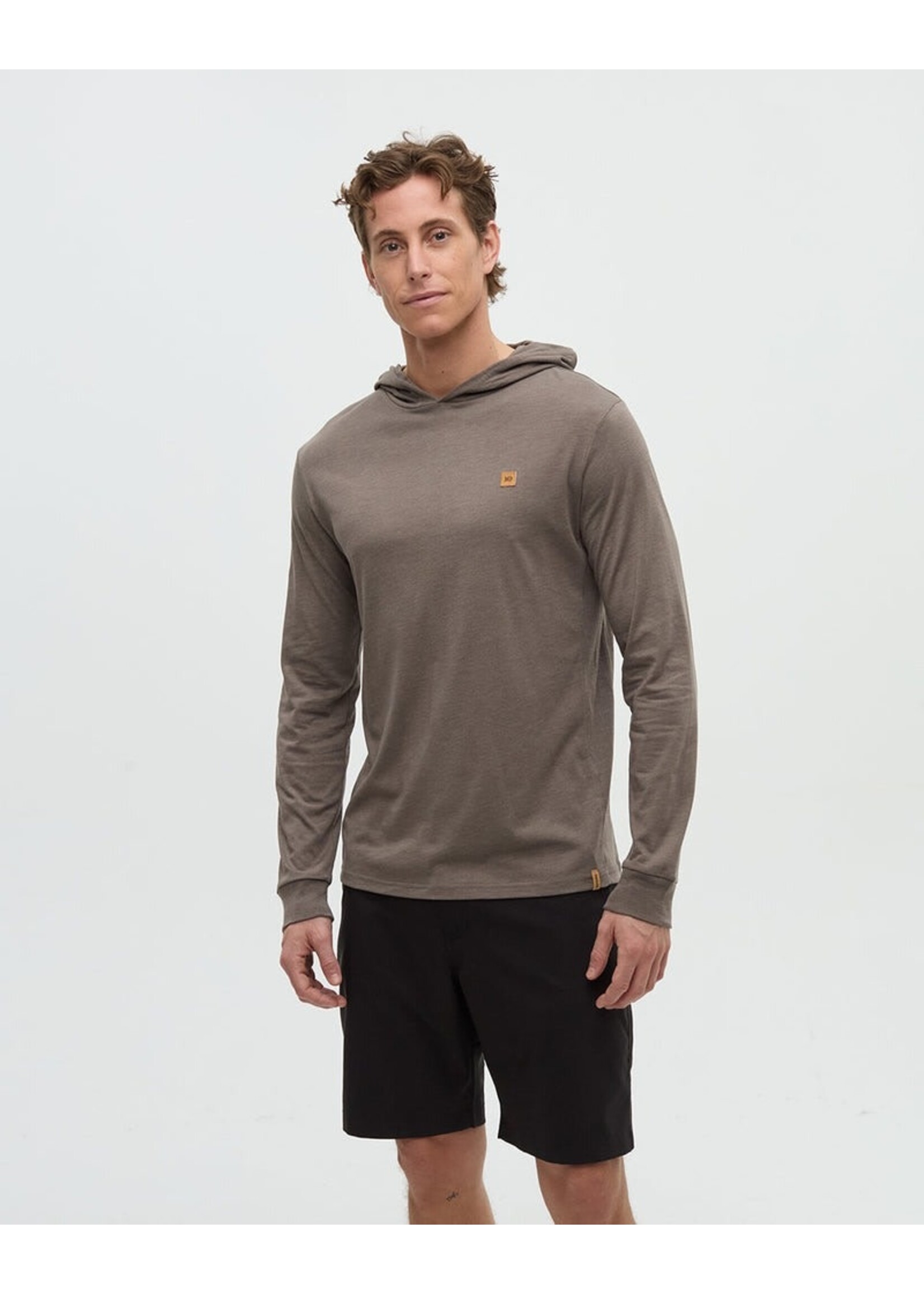 Tentree Men's Baker Hooded Longsleeve Shirt