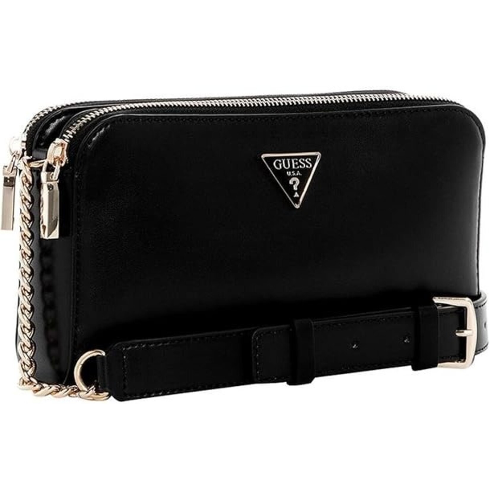 Guess Daryna Status Crossbody Bag - Black