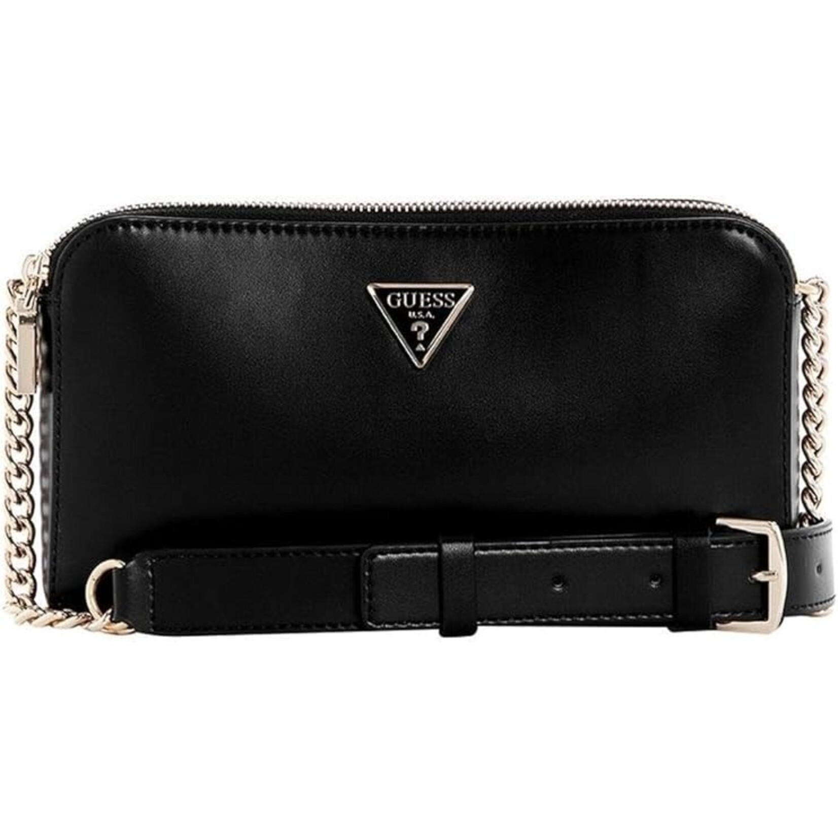 Guess Daryna Status Crossbody Bag - Black