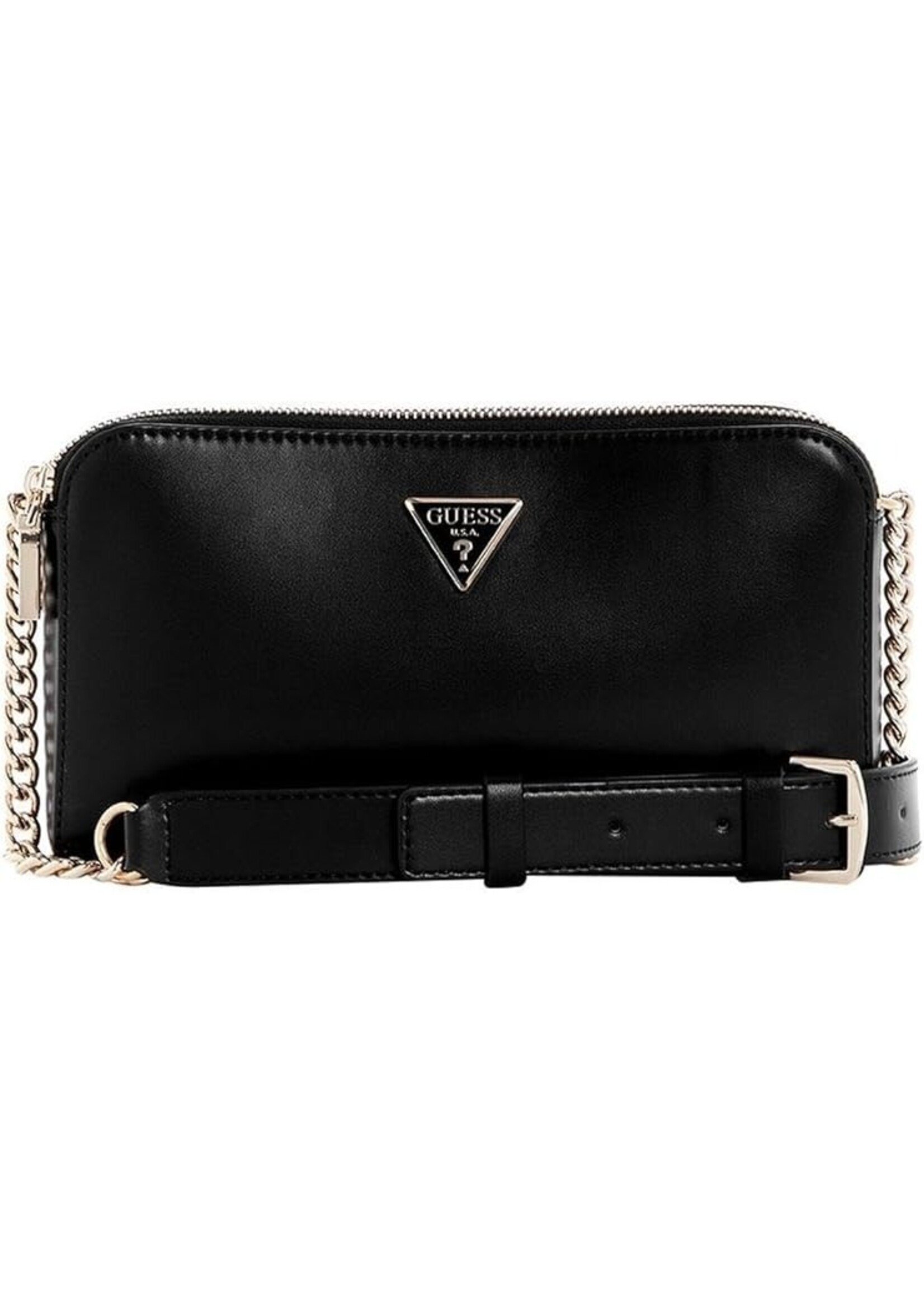 Guess Daryna Status Crossbody Bag - Black