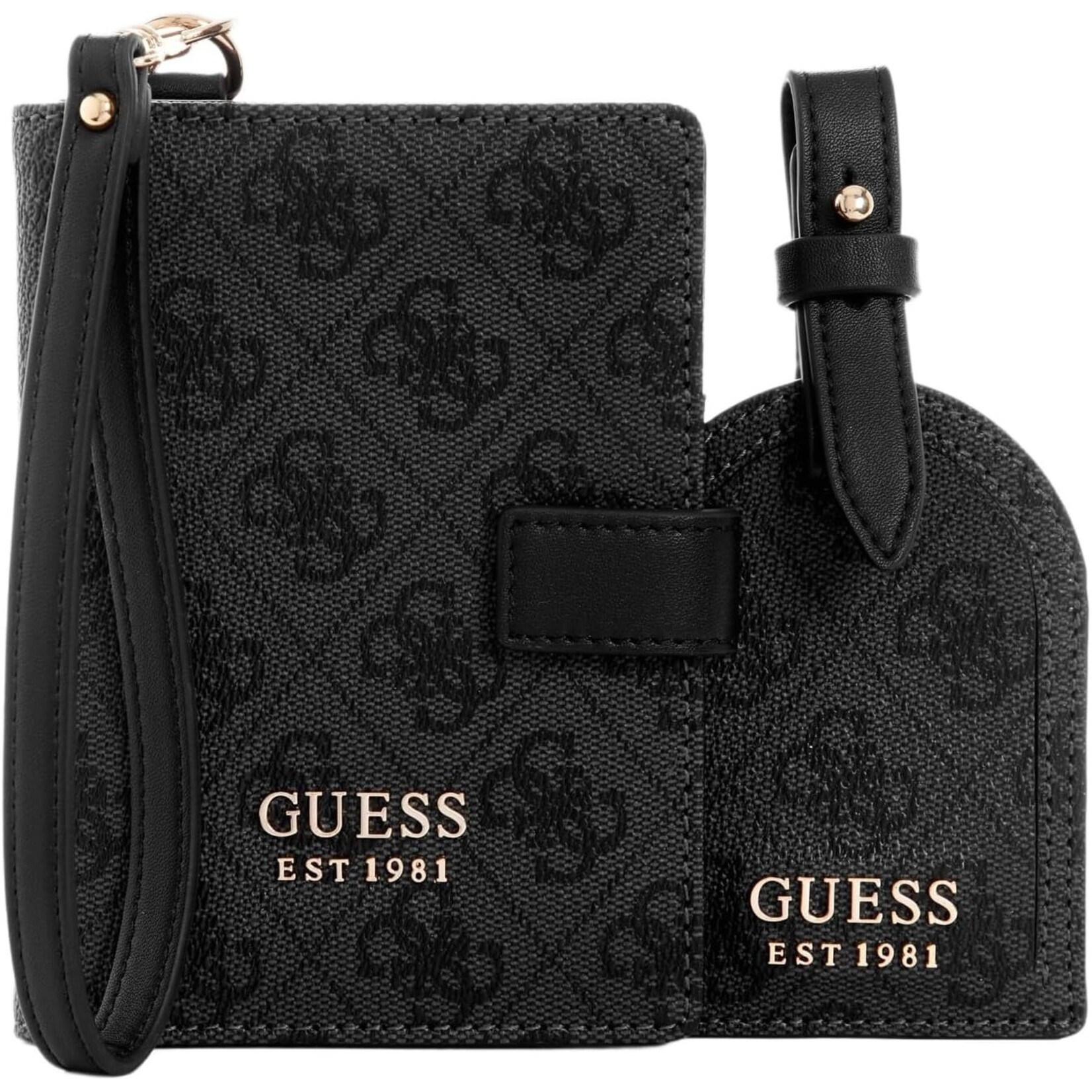 Guess Orlina Travel Boxed Luggage Tag and Passport Case