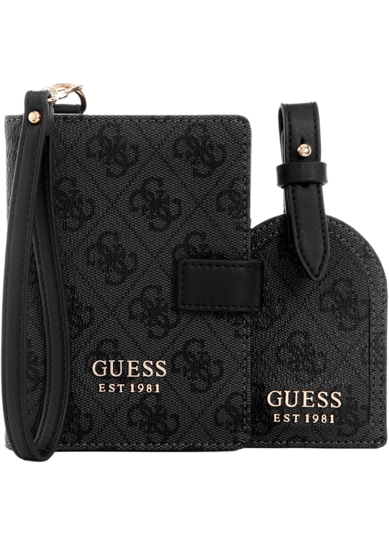 Guess Orlina Travel Boxed Luggage Tag and Passport Case