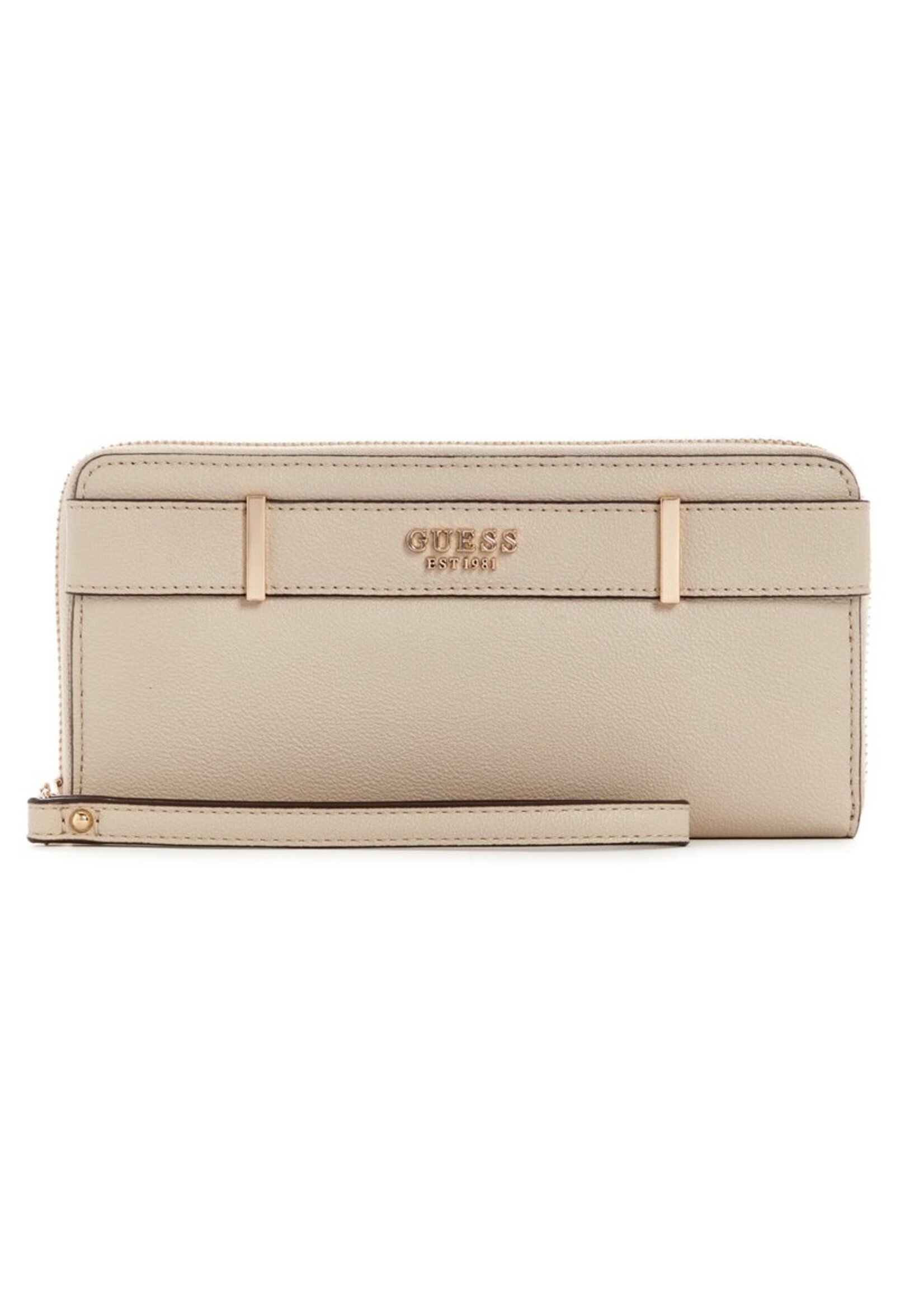Guess Anadela Zip-Around Wallet - Taupe