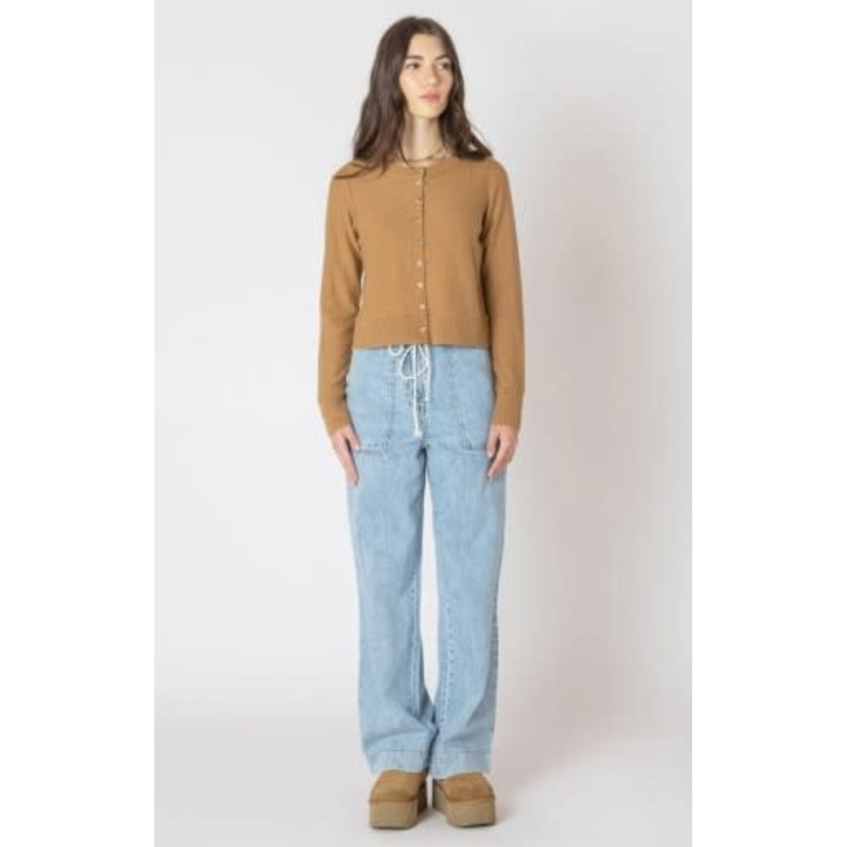 Dex Clothing 2627262 D - Easy Crewneck Cardigan