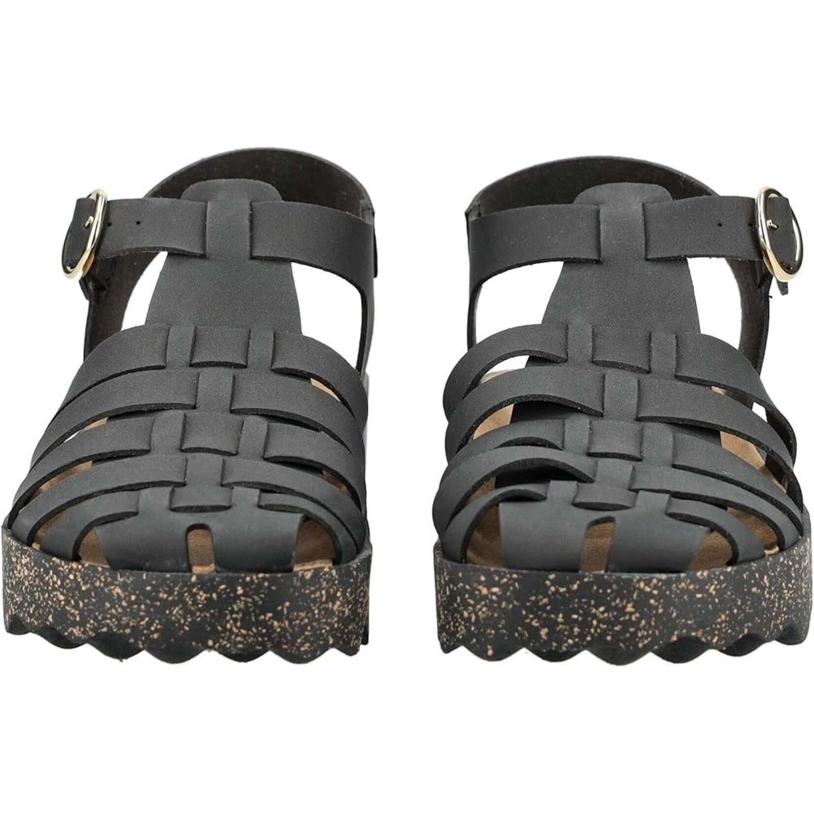 Asportuguesas CALIX277ASP - Eco Faux Nubuck Sandle