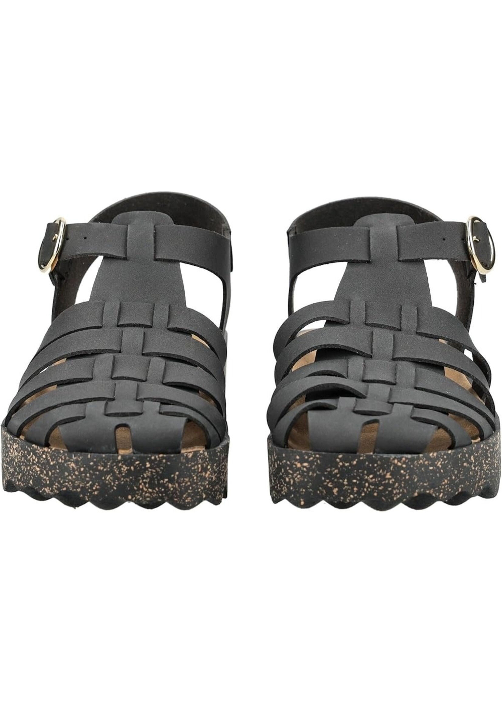 Asportuguesas CALIX277ASP - Eco Faux Nubuck Sandle