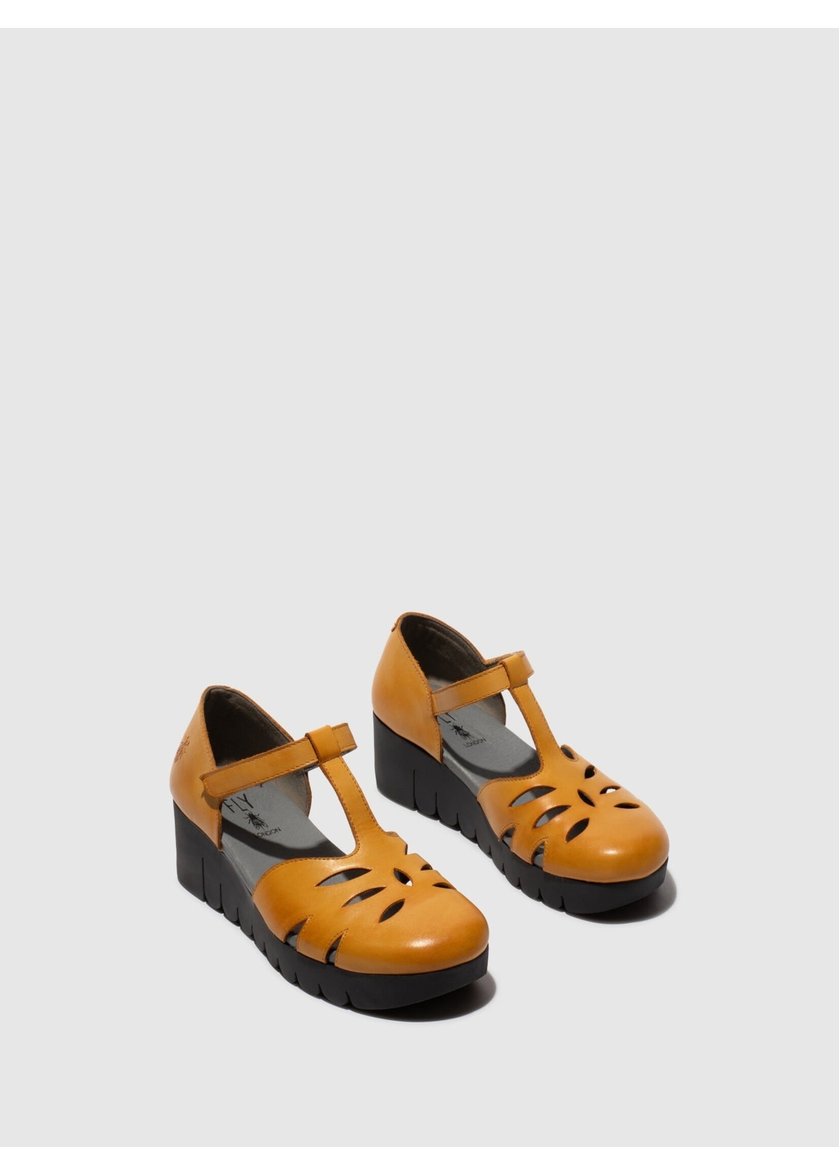 Fly London Velt Cutout Wedge Sandal