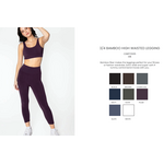 C'est Moi Bamboo 3/4 High Waist Legging