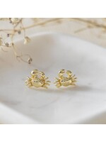 Glee Tiny Crab Stud Earrings