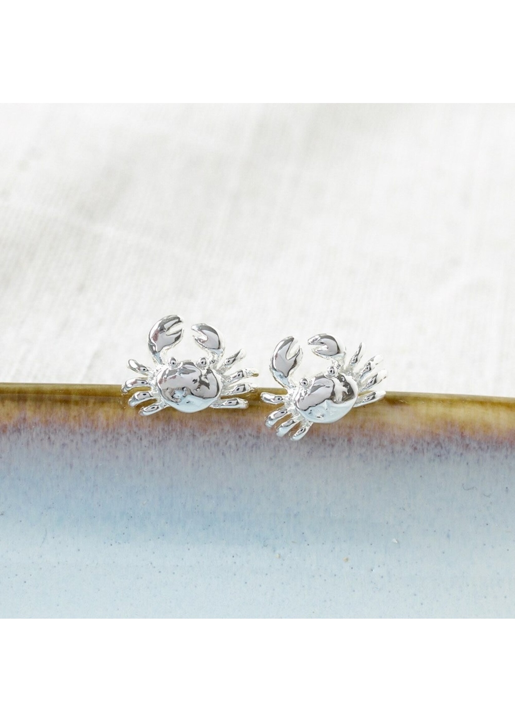 Glee Tiny Crab Stud Earrings