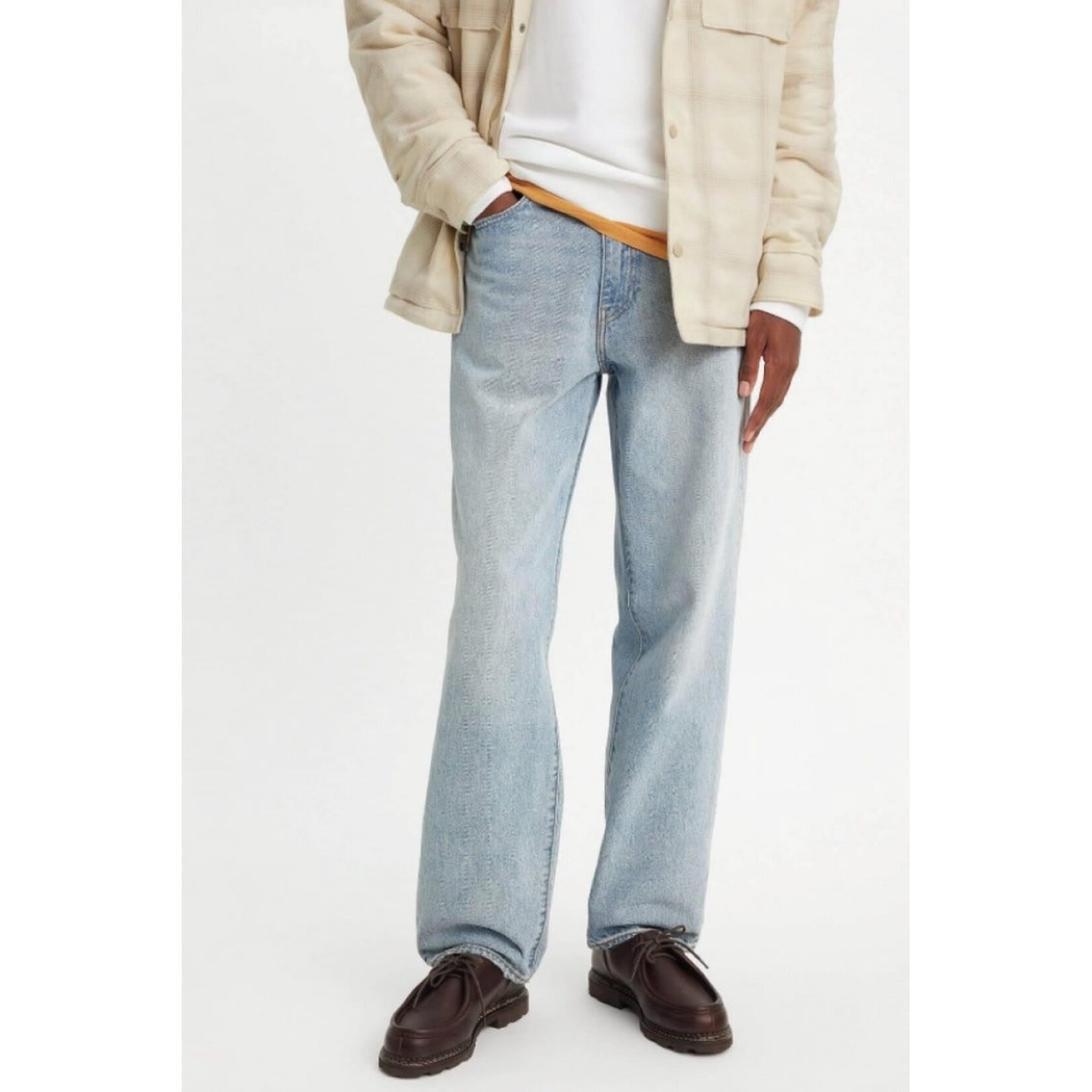 Levi Strauss Canada 568 Loose Straight Jeans - Baby Blue Essentials