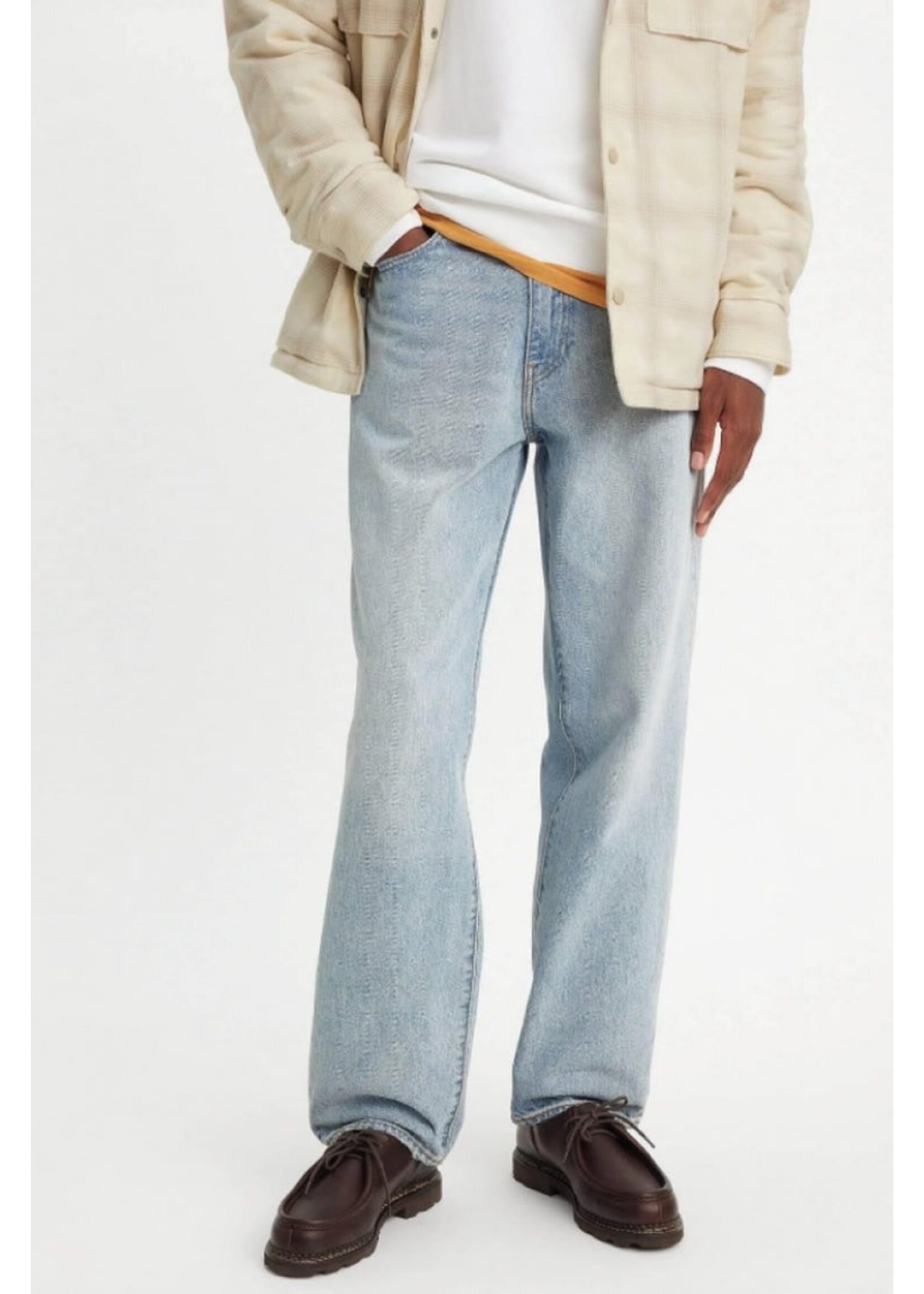 Levi Strauss Canada 568 Loose Straight Jeans - Baby Blue Essentials