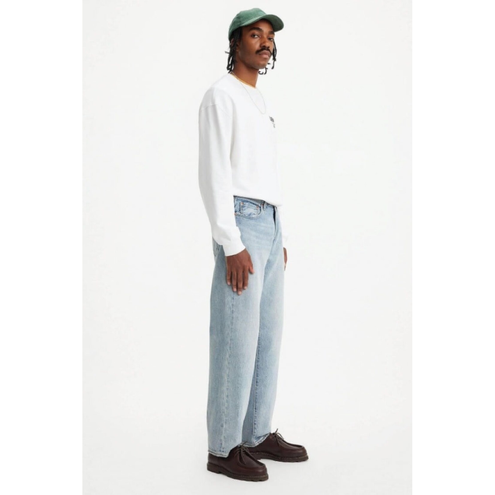 Levi Strauss Canada 568 Loose Straight Jeans - Baby Blue Essentials