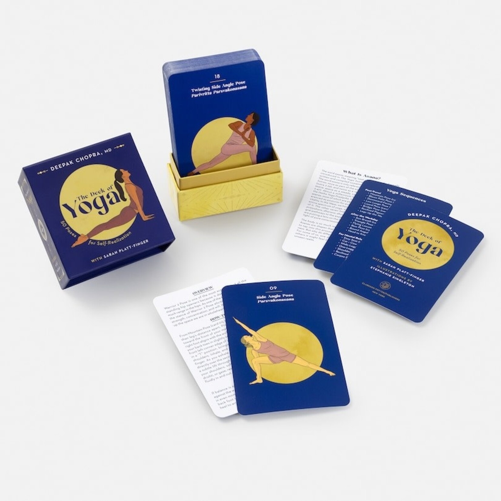 Penguin Random House The Deck of Yoga by Deepak Chopra, MD