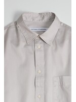 National Standards Japanese Long Sleeve Dyed Sateen Shirt