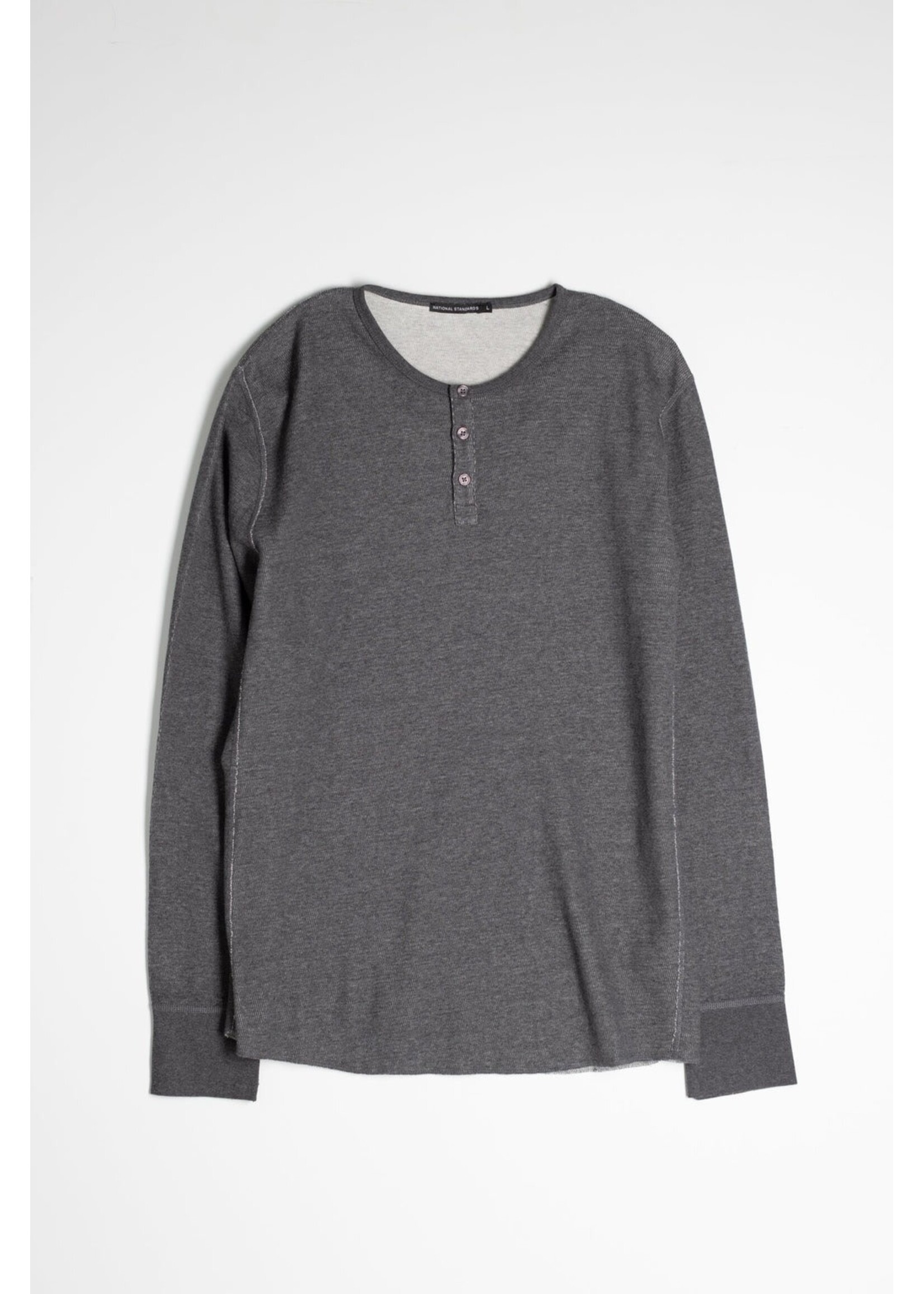 National Standards NS2154 - Mesh Thermal Long Sleeve Henley