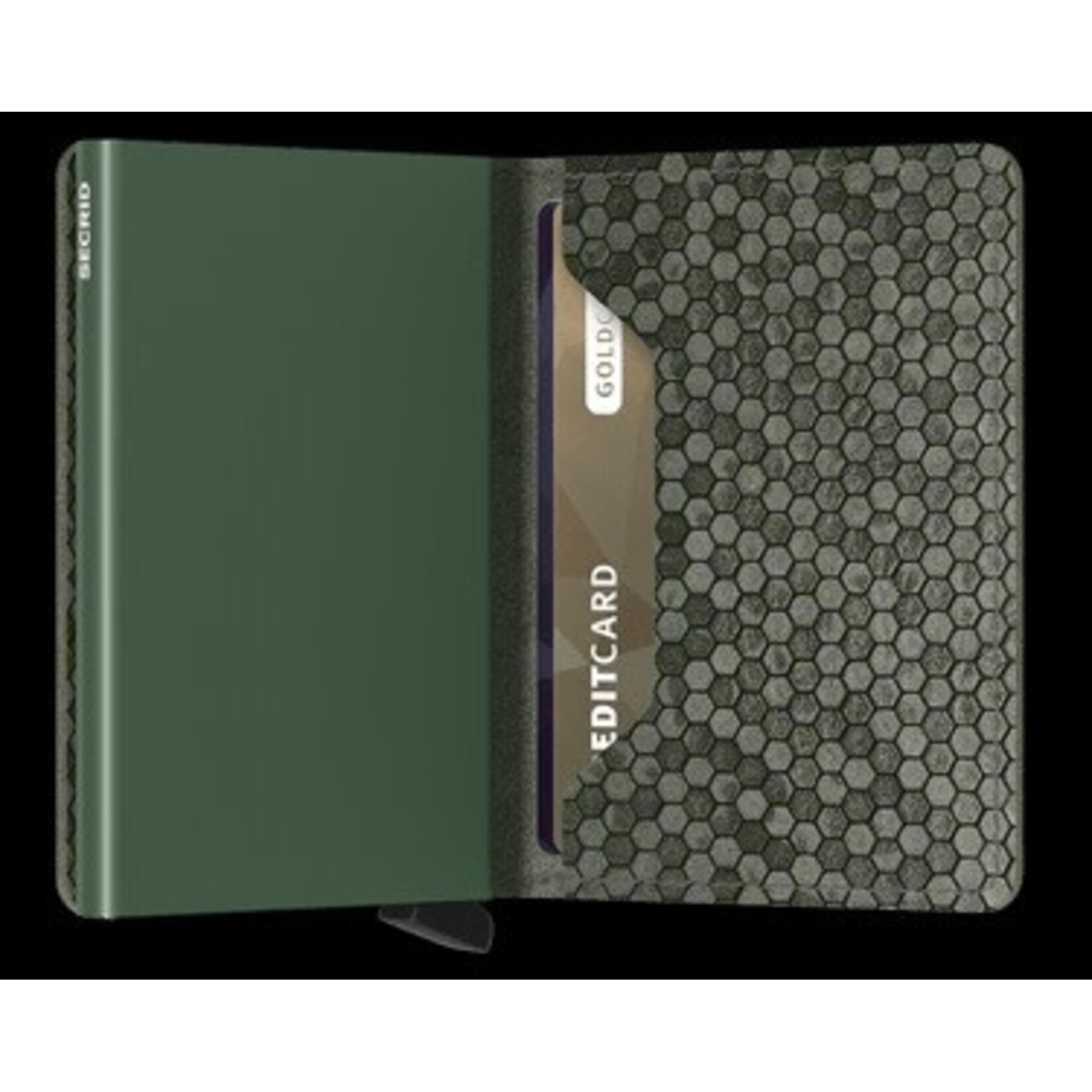 Slimwallet - Hexagon - Green