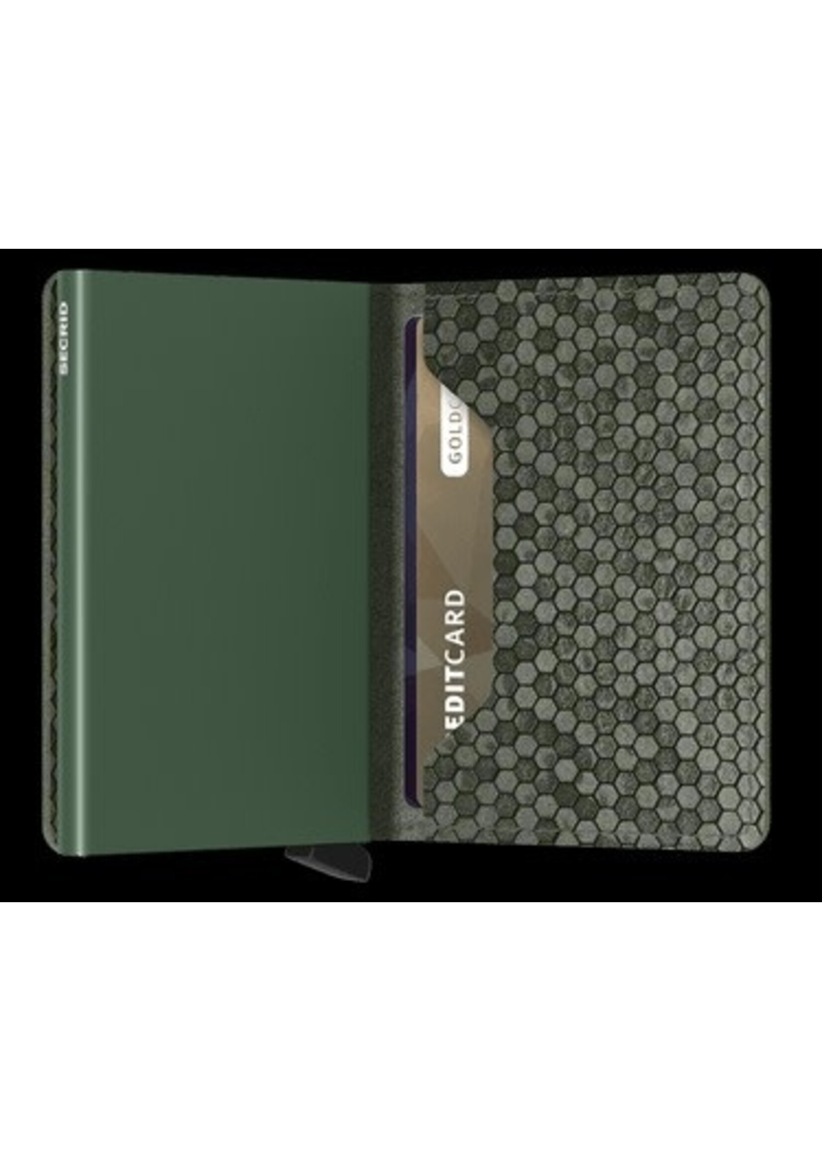 Slimwallet - Hexagon - Green