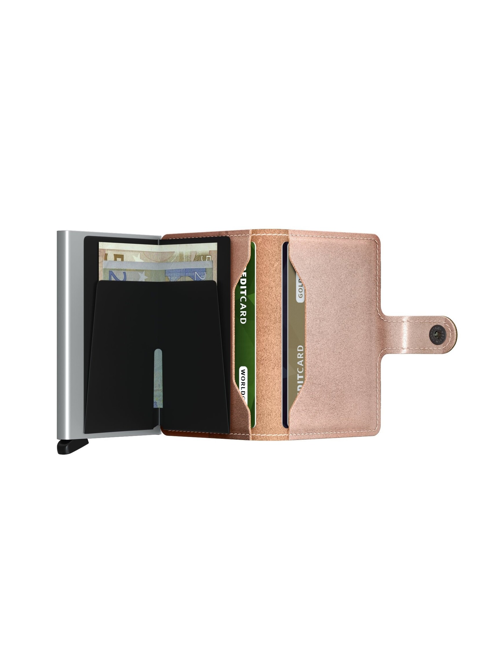 Miniwallet - Metallic Rose