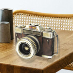 Panam Décor & Gifts Metal Retro Camera Ornament