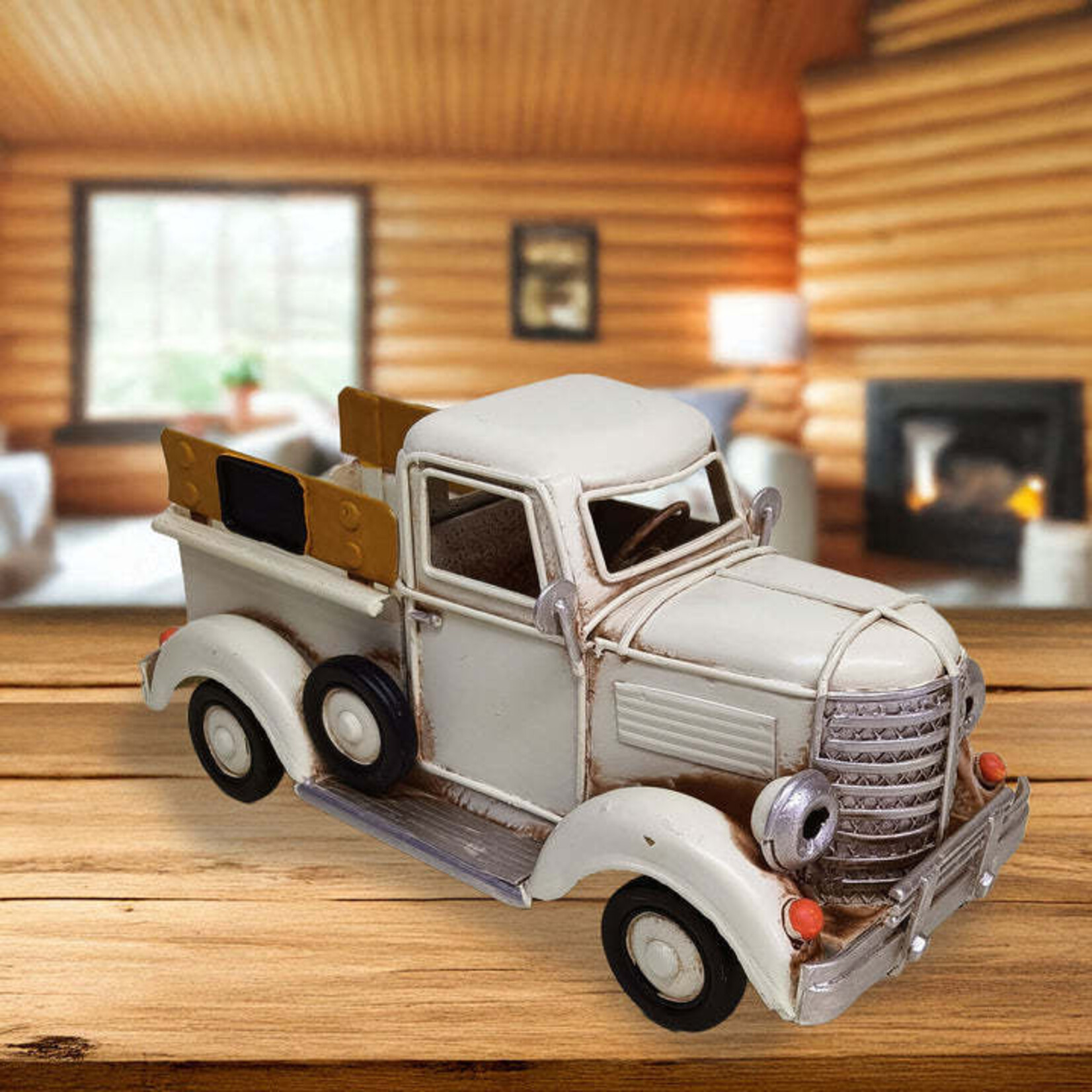 Panam Décor & Gifts White Pickup Truck