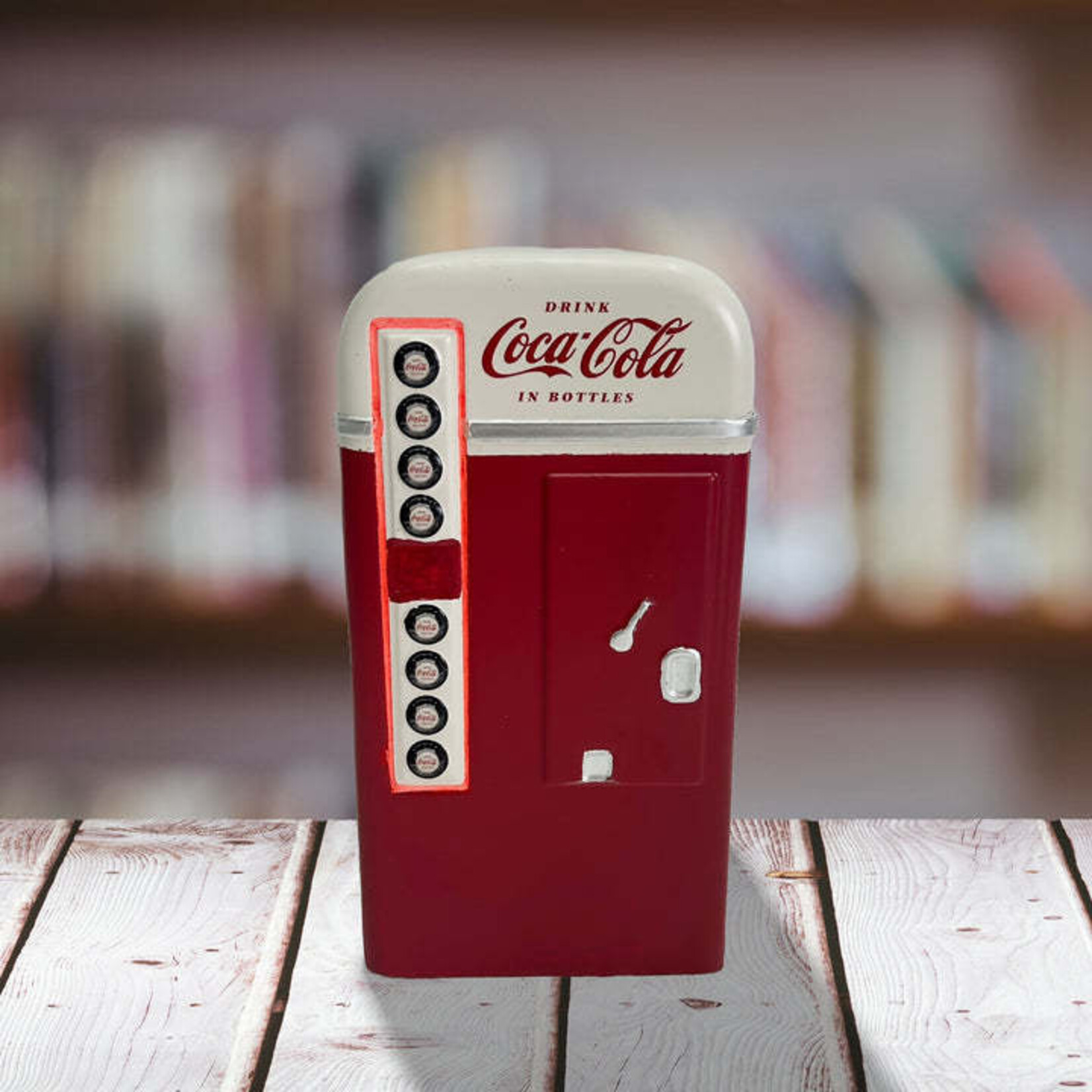 Panam Décor & Gifts Red Coca-Cola Machine Bank