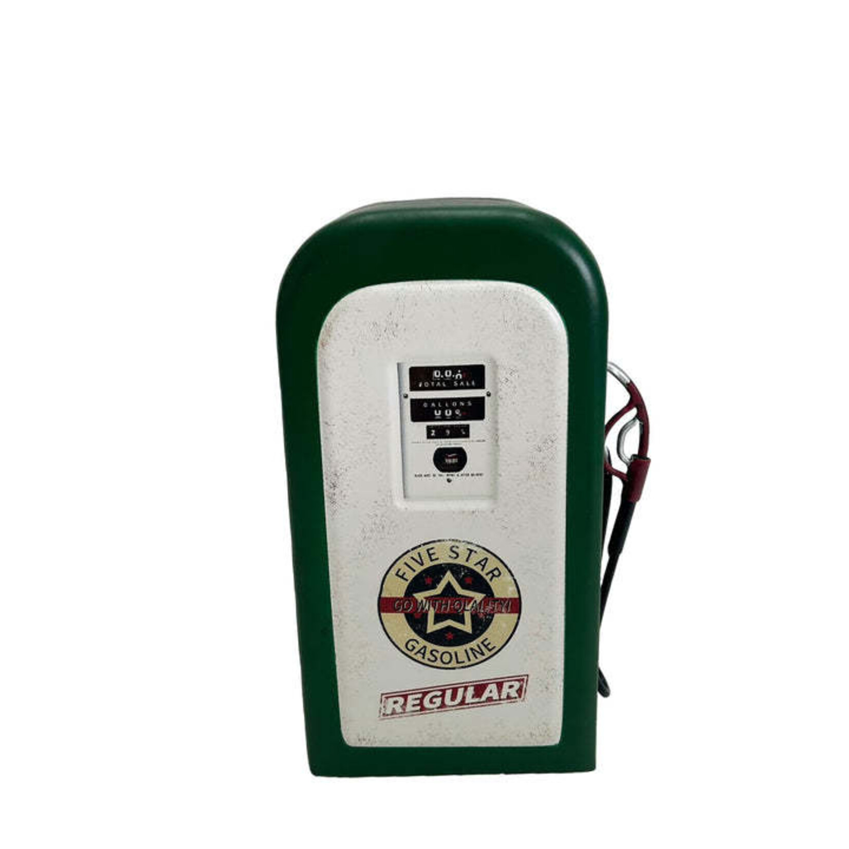 Panam Décor & Gifts Green Gas Pump Bank