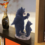Panam Décor & Gifts Father Bear and Cub with Fish Figurine