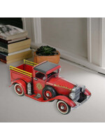 Panam Décor & Gifts No. 6 Metal Firetruck Figurine