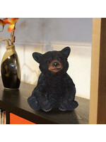 Panam Décor & Gifts Sitting Black Bear Figurine